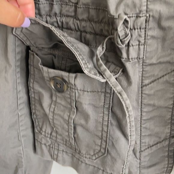 LOFT Olive Green Classic Utility Anorak Jacket - Picture 6 of 11